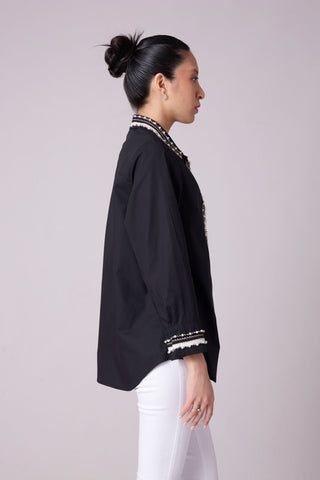 Simone Shirt  - Black