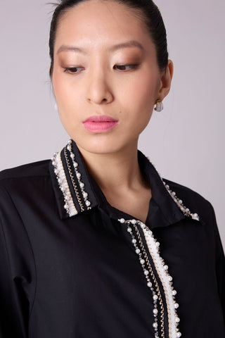 Simone Shirt  - Black