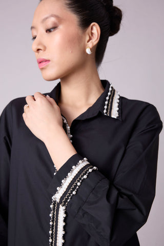 Simone Shirt  - Black