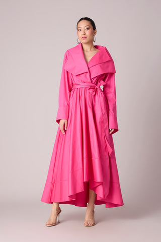 Zora Dress - Azalea Pink