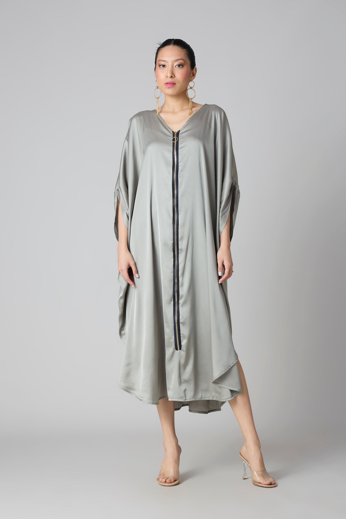 Cari Dress - Silver Sage