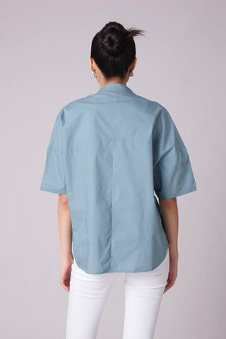 Tatum Shirt - Stone Blue