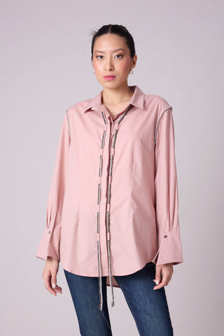 Lorenza Shirt - Ash pink