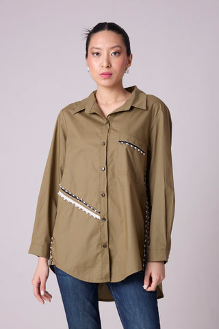 Bari Shirt - Olive Green