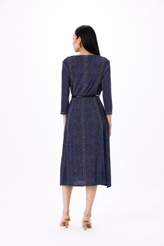 Nicola Denim Dress - Navy
