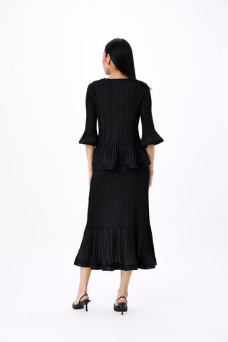 Merylyn Skirt Set - Black