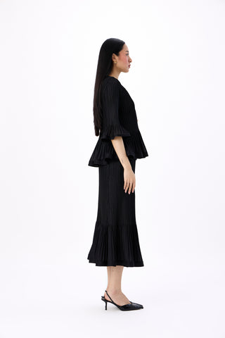 Merylyn Skirt Set - Black