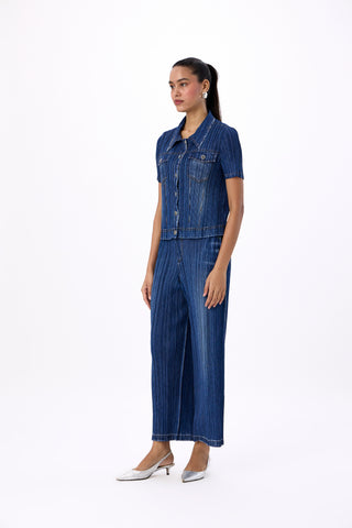 Emilia Denim Wash Set - Navy