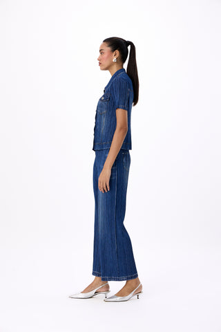 Emilia Denim Wash Set - Navy