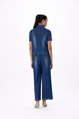 Emilia Denim Wash Set - Navy