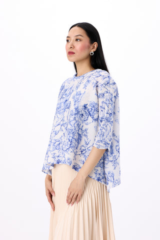 Daphne Top - Blue