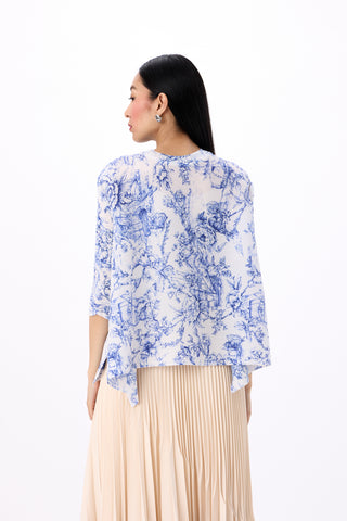 Daphne Top - Blue