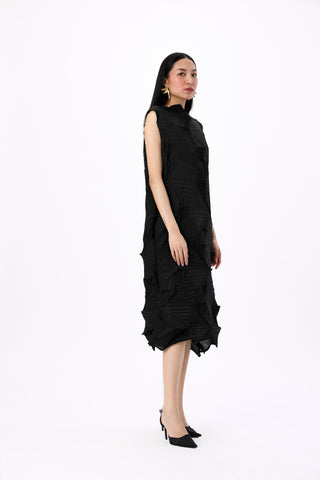 Mona 3D Dress - Black