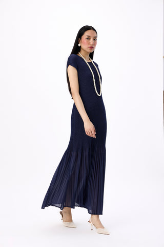 Livia Dress - Navy