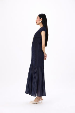 Livia Dress - Navy