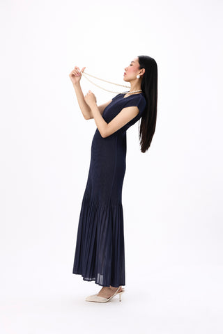 Livia Dress - Navy