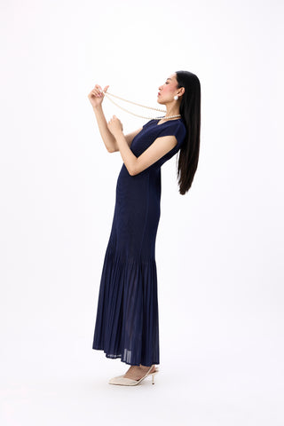 Livia Dress - Navy
