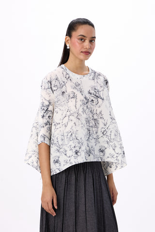 Daphne Top - Dark Grey