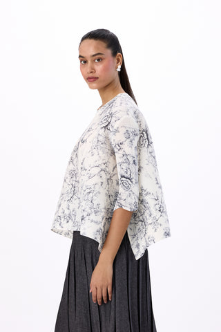 Daphne Top - Dark Grey