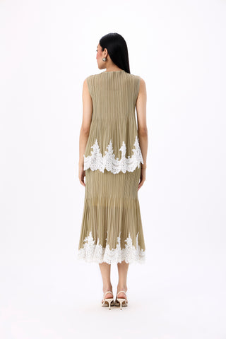 Nerina Set - Oyster Olive