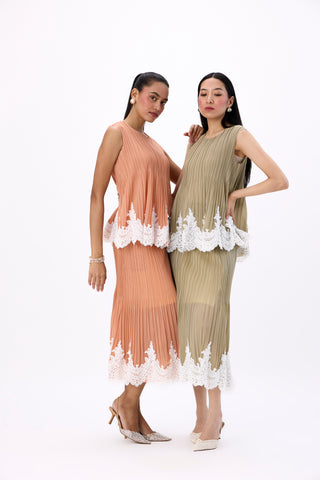 Nerina Set - Coral