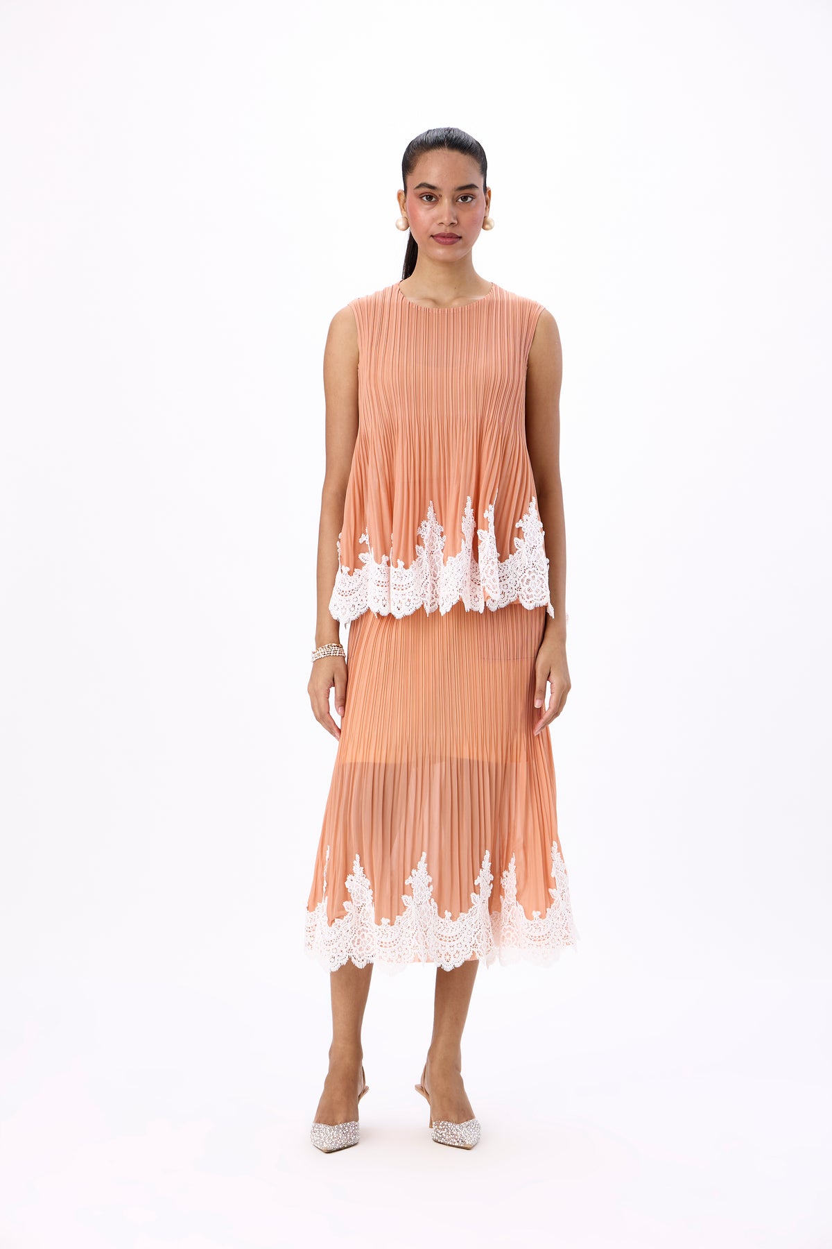 Nerina Set - Coral