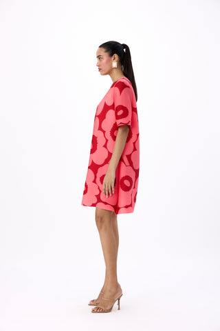 Oriana Dress - Chilli Sorbet