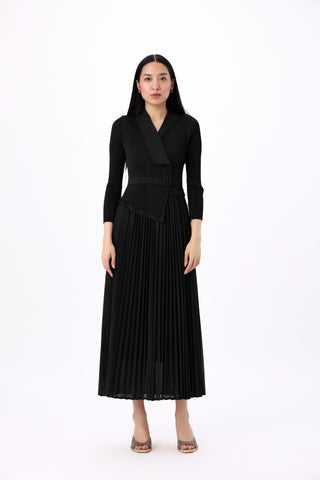 Abigail Wrap Dress - Black