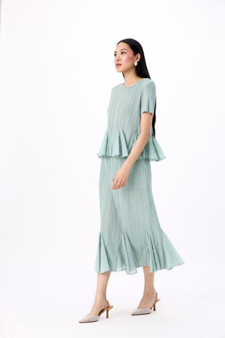 Briana Skirt Set - Mint