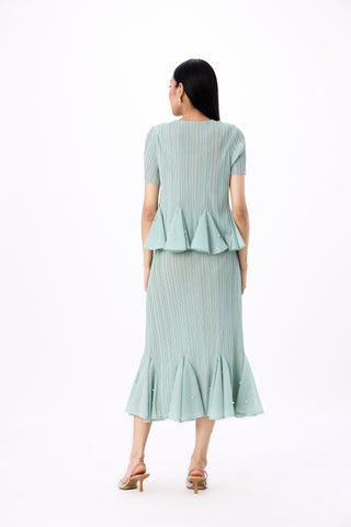 Briana Skirt Set - Mint