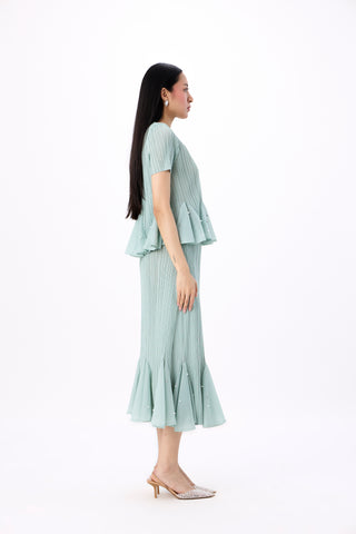 Briana Skirt Set - Mint