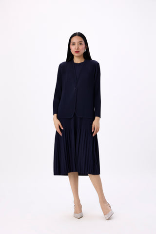 Irene 2 Piece jacket Dress - Navy