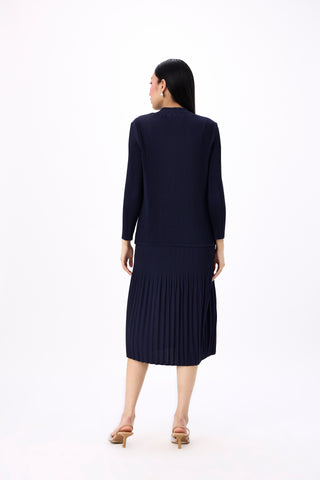 Irene 2 Piece jacket Dress - Navy