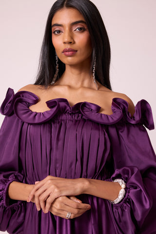 Madeline Dress - Purple