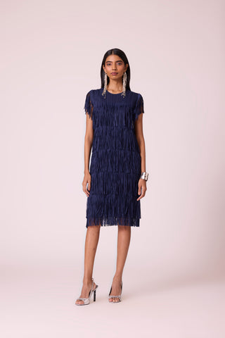 Gisa Dress - Navy