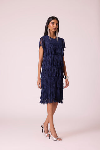 Gisa Dress - Navy