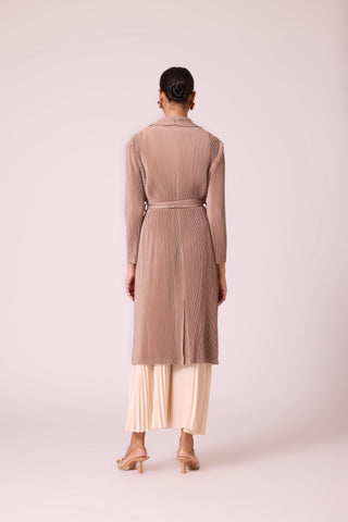 Morgan Fringe Jacket - Beige