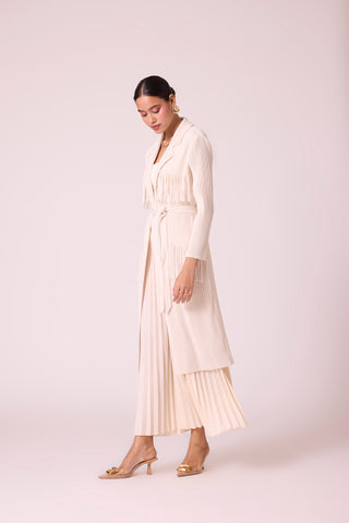 Morgan Fringe Jacket - Ivory