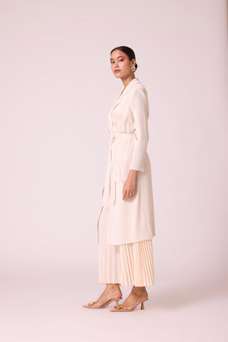 Morgan Fringe Jacket - Ivory