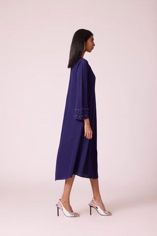 Theona Dress - Deep Purple