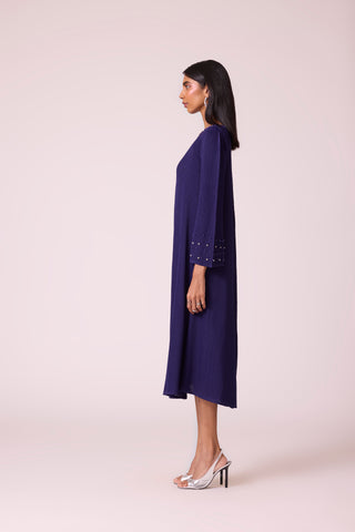 Theona Dress - Deep Purple