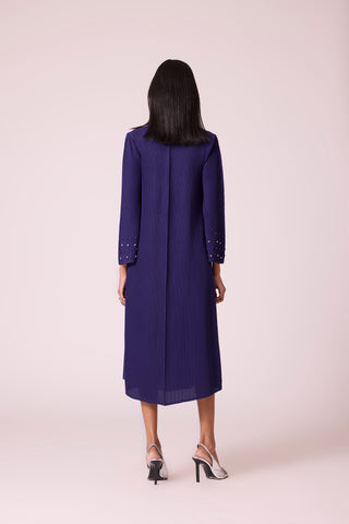 Theona Dress - Deep Purple