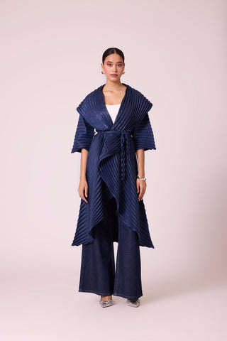 Octavia Overlay - Lapis Blue