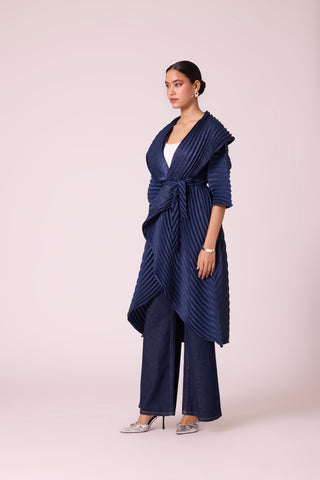 Octavia Overlay - Lapis Blue