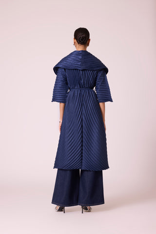 Octavia Overlay - Lapis Blue