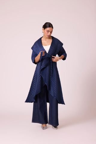 Octavia Overlay - Lapis Blue