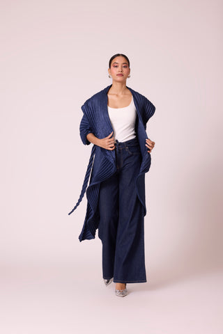 Octavia Overlay - Lapis Blue