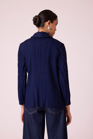 Augusta Top - Navy Blue