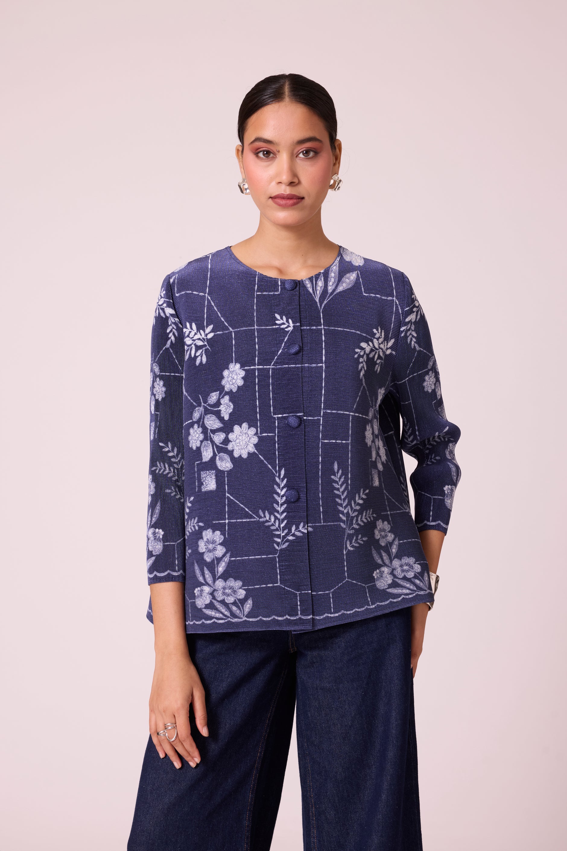 Buy Women's Pleated Tops Online at Best Prices - Scarlet Sage