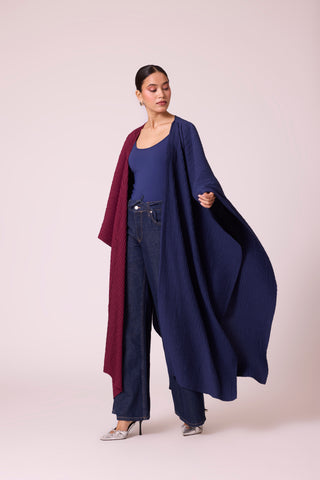 Kayla Overlay Set - Navy + Burgundy
